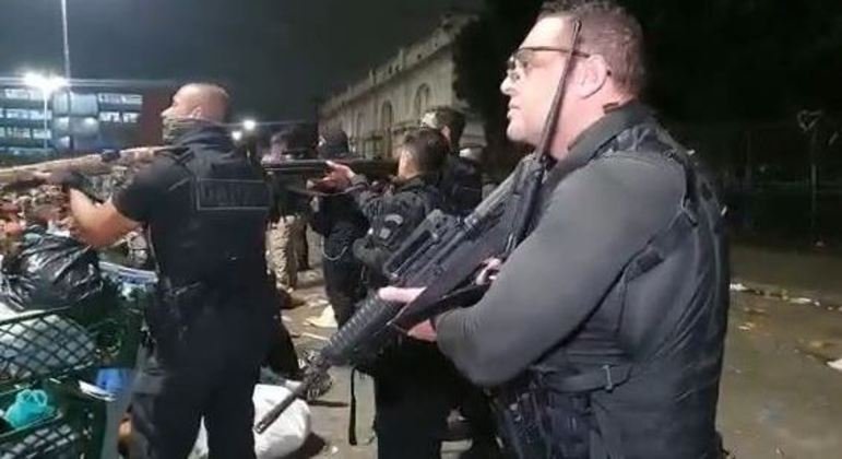 Operação na Cracolândia contra o tráfico